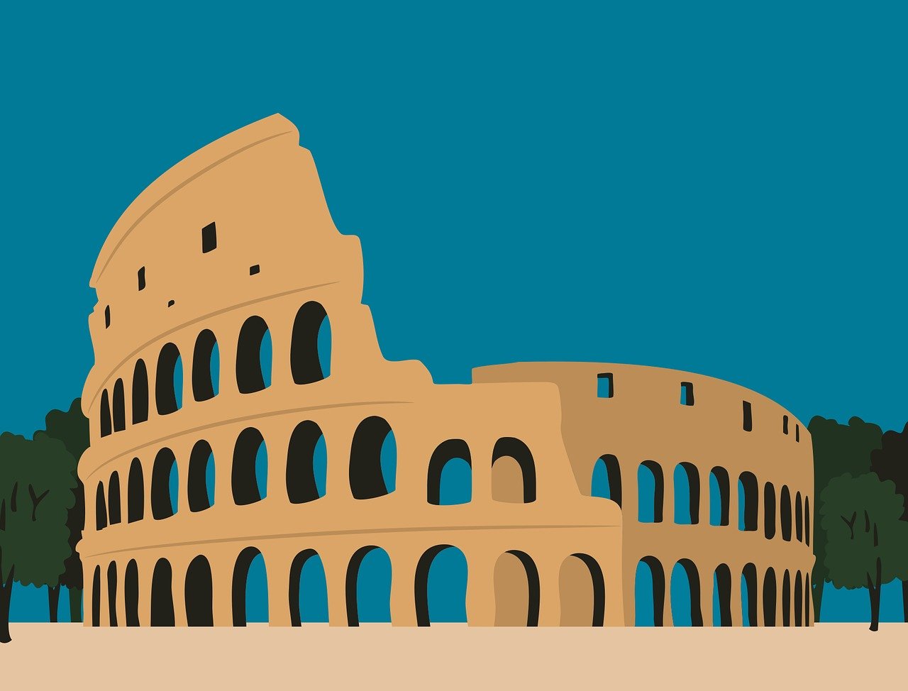 Colosseum Vector Illustration