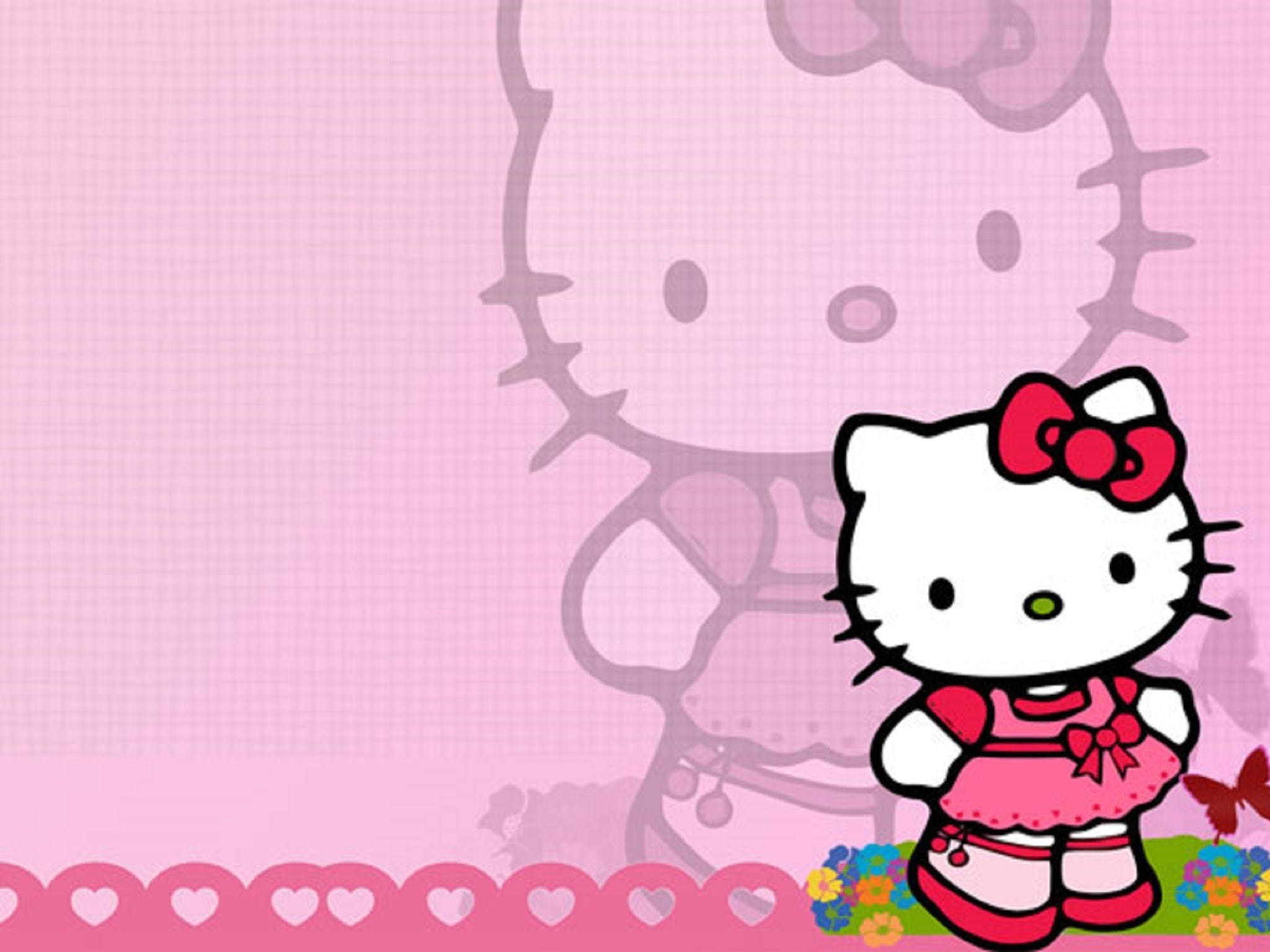 Cute Hello Kitty Pink Wallpaper