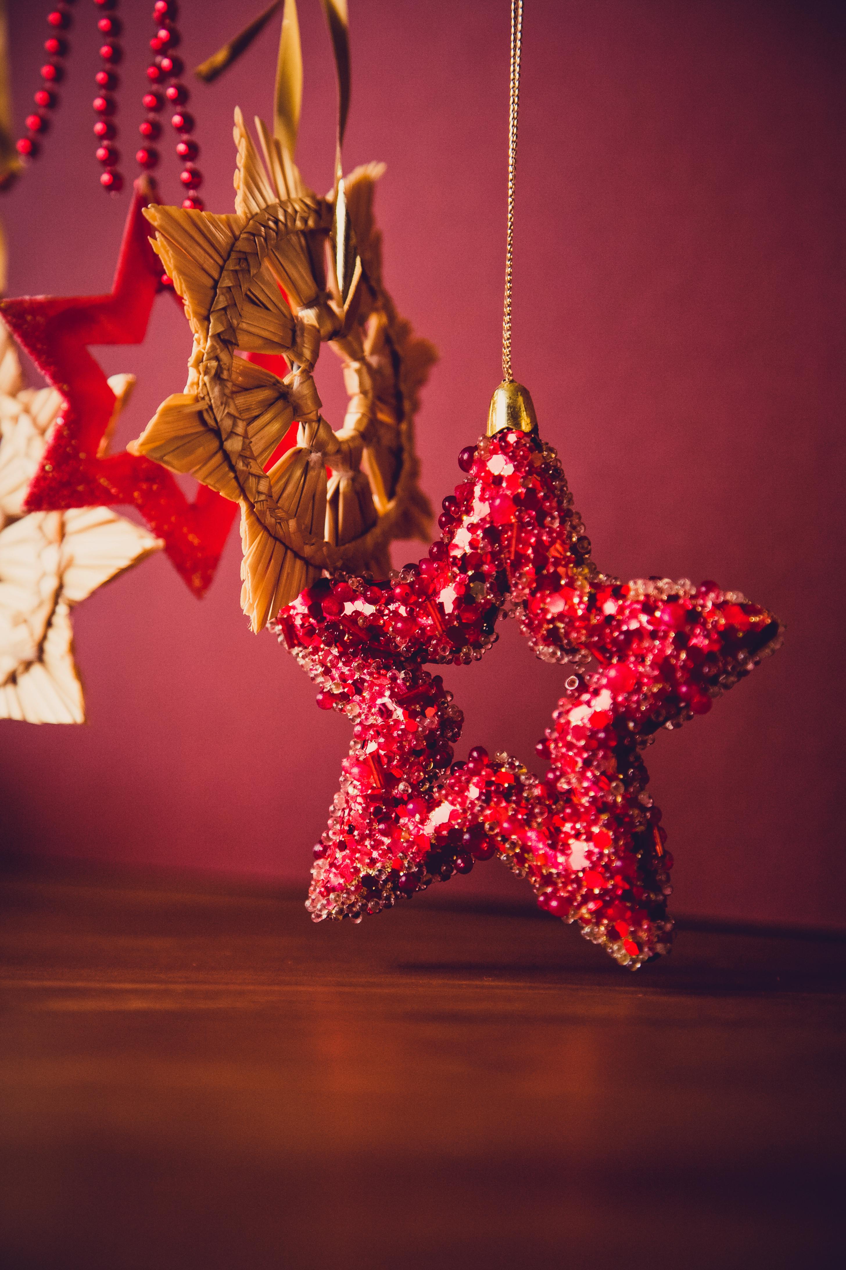 Christmas Star Ornaments 