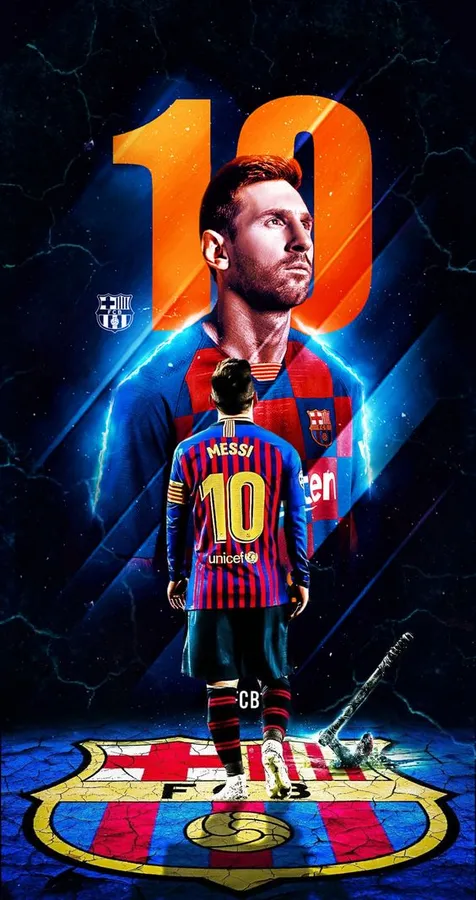 Lionel Messi Barcelona FC Poster