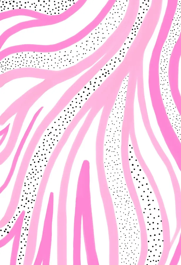 Modern Pink Abstract Art Background